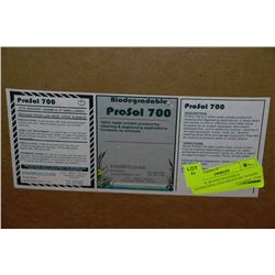 CASE OF BIODEGRADABLE DEGREASER AND PRESSURE