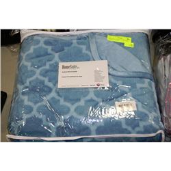 HOMESTYLE COLLECTION TWIN  MINK COVERLET