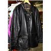 Image 1 : DANIER 3/4 LENGTH MEN'S LEATHER JACKET - SIZE XL