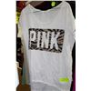 Image 1 : BRAND NEW VICTORIA SECRET PINK SZ L SHIRT -WHITE