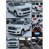 Image 1 : 2010 WHITE TOYOTA SEQUOIA PLATINUM 4X4