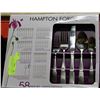 Image 1 : HAMPTON FORGE 58 PC CUTLERY SET*BRAND NEW*