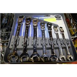 MASTERCRAFT MAXIMUM 3/8" - 3/4" RATCHET WRENCH SET