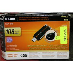 D-LINK WIRELESS RANGEBOOSTER USB ADAPTER