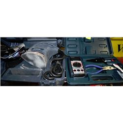 MASTERCRAFT MULTIMETER AND MASTERCRAFT PALM SANDER