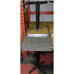 SET OF 5 COMMERCIAL GRADE RESTAURANT TABLES