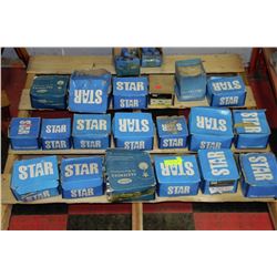 LOT OF CONCRETE FASTENERS