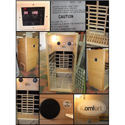 NEW ICOMFORT SAUNA WITH INDOOR & OUTDOOR