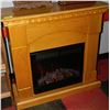 Image 1 : ELECTRIC FIREPLACE WITH MANTLE