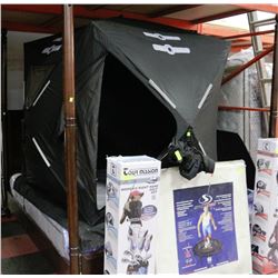 KING SIZE FOUR POST BEDFRAME NEEDS SOME TLC