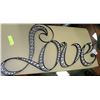 Image 1 : METAL LOVE WALL HANGING
