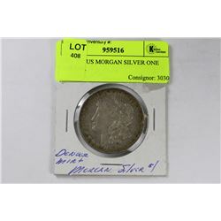 1921 "D" US MORGAN SILVER ONE DOLLAR