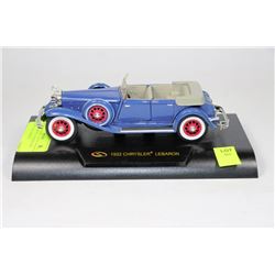 SIGNATURE SCALE MODEL 1932 CHRYSLER LEBARON