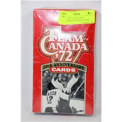 1972 TEAM CANADA 20TH ANNIVERSARY HOCKEY CARDS