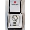 Image 1 : STAINLESS STEEL SWISS ARMY WATCH, SWISS MADE,
