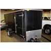 Image 2 : 2007 BLACK UTILITY ENCLOSED TRAILER 14'X6'