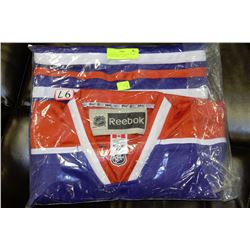 NEW REEBOK CONNOR MCDAVID OILERS JERSEY - SIZE 54