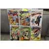Image 1 : 6 VINTAGE SUPERMAN COMICS INCL. 15 AND 25 CENT