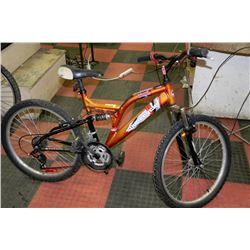 SUPERCYCLE 18 SP FULL SUSPENSION MOUNTAIN BIKE