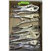 Image 1 : FLAT OF 8 VISE GRIPS