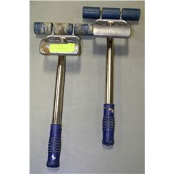 PAIR OF FLOORING ROLLERS