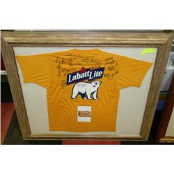 SIGNED T-SHIRT 1999 LABATT BRIER