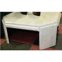 MID CENTURY MARBLE COFFEE TABLE