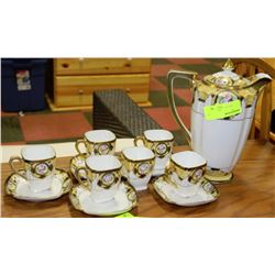 NORITAKE HAND PAINTED TEA SET