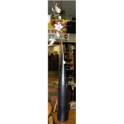 HEAVY SHOWHOME VASE WITH FLOWERS