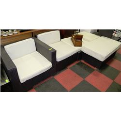 RATTAN STYLE PATIO FURNITURE SET