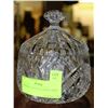 Image 1 : PINWHEEL CRYSTAL LIDDED DISH