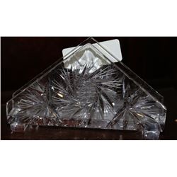 PINWHEEL CRYSTAL NAPKIN HOLDER