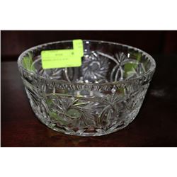 PINWHEEL CRYSTAL BOWL