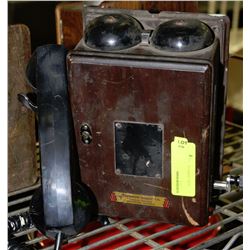 VINTAGE WALL PHONE