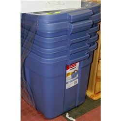 RUBBERMAID ROUGHNECK INDOOR/OUTDOOR 68L   X4