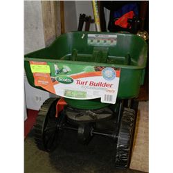 TURF BUILDER EDGEGUARD MINI BRAND NEW SPREADER