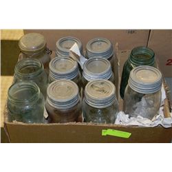 ESTATE VINTAGE CANNING JAR COLLECTION