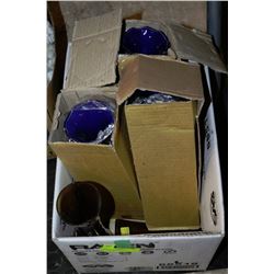 COLLECTION OF 5 VASES & DECORATIVE VASES