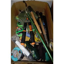 LARGE BOX OF GARDENING SUPPLIES