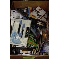BOX OF ASSORTED MISC