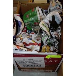 ESTATE BOX OF MARTINI GLASSES