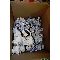 LARGE ESTATE PORCELAIN FIGURE COLLECTION