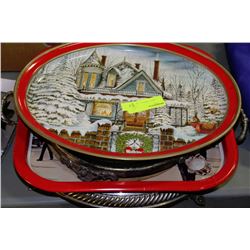 STACK OF ESTATE TRAYS