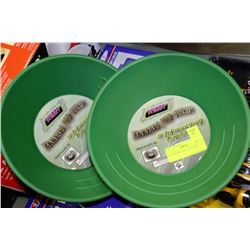 2-10" PROSPECTING GOLD PANS