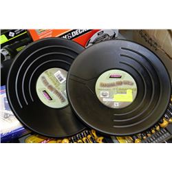 2-14" PROSPECTING GOLD PANS