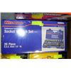 Image 1 : WESTWARD 20PC SOCKET SET 1/2" DRIVE SAE
