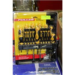FULLER 37 PIECE SCREWDRIVER SET