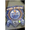 Image 1 : NHL SHIELD OILERS CLOCK