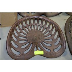 ANTIQUE TRACTOR SEAT ON CHOICE
