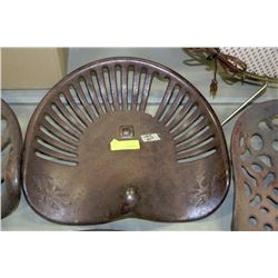 ANTIQUE TRACTOR SEAT ON CHOICE